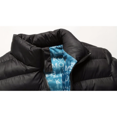 Zindrak - Gewattierte Jacke Herren Winddicht Dick Gefüttert Winterjacke