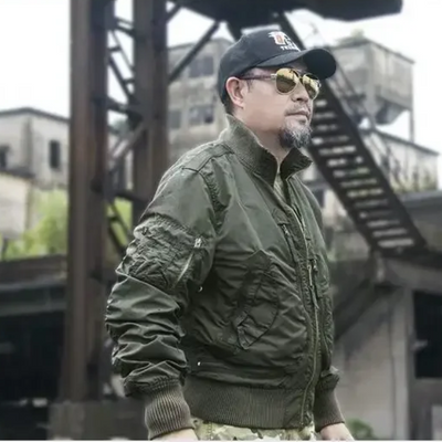 Mantlog - Wintermantel Männer mit Kapuze, Wasser- und winddichte Outdoor-Jacke