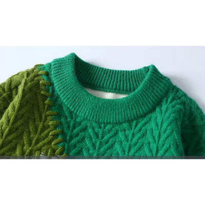 Schneew - Weihnachtspullover – Festlich, Bequem, Rundhals, Winterpullover