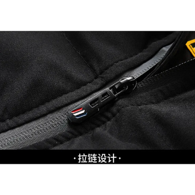 Veritor - Gewattierte Jacke Herren Winddicht Steppjacke Leichte Übergangsjacke