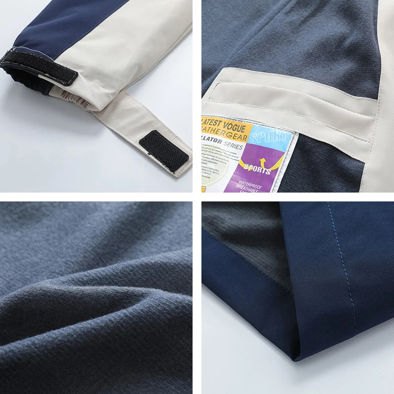 Alpinor - Wasserdichter Wintermantel Männer – Warm Gefüttert, Wetterfest, Mit Kapuze