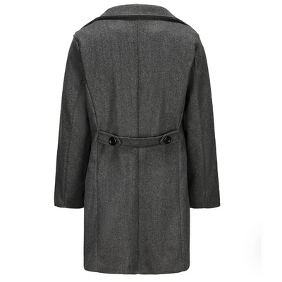 Gravend - Stilvolle Mantel Jacke Herren – Doppellagiger Winter Trenchcoat