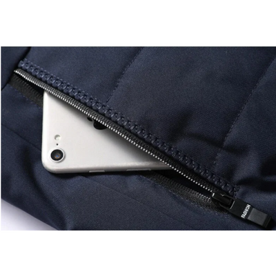 Ralvenn - Gewattierte Jacke Herren Leicht Gefüttert Übergangsjacke Mit Reißverschluss