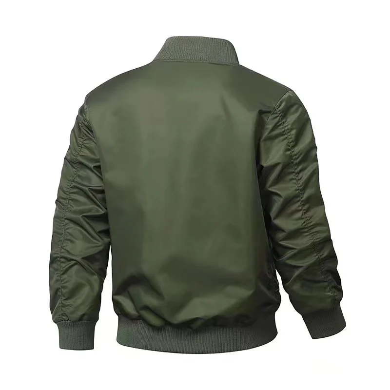 Bergwor - Wintermantel Männer, Warm gefütterte Jacke mit Reißverschlusstaschen