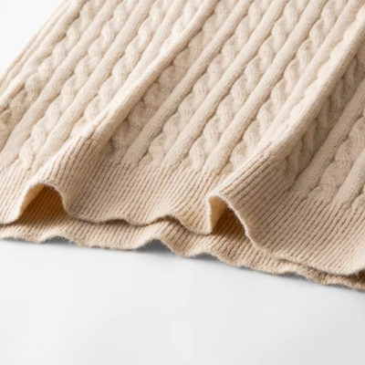 Herrenz - Zopfstrick Pullover mit Reißverschluss Herren – Stilvoll & Bequem