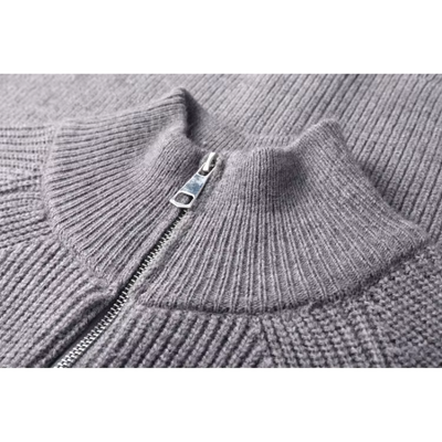 Wärmpro - Strickpullover mit Reißverschluss Herren – Ideal für Freizeit & Alltag
