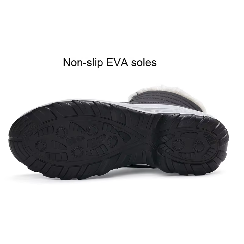 Chalette - Damen Winterstiefel mit Schnürung und wasserdichtem Warmfutter