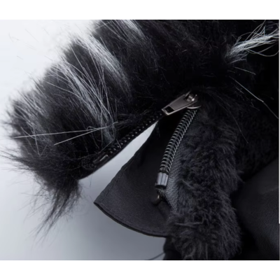 Poltern - Langer Wintermantel Herren Warm Gefüttert Eleganter Stil Mit Kapuze