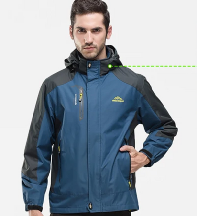 Feldlux - Wasserdichter Wintermantel Männer – Wetterfest, Warm, Mit Kapuze