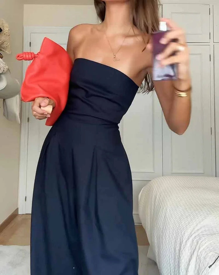 Céleste | Elegante Schulterfreie Jumpsuit