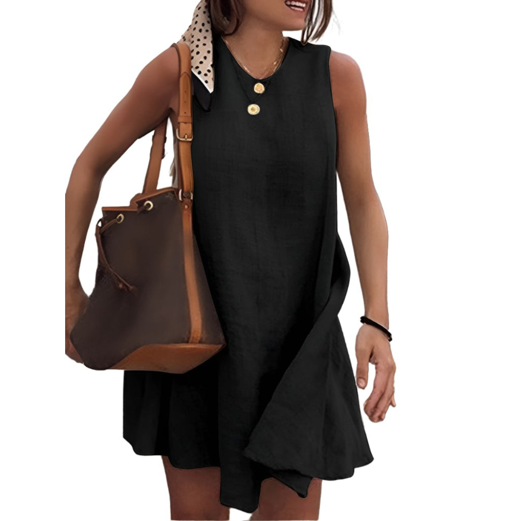 Elegantes Leinenkleid für Damen – Emma