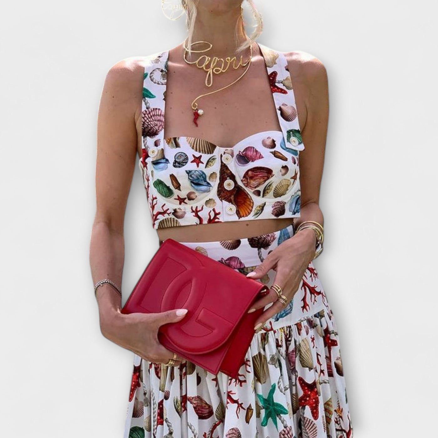 Heather - Schickes zwei-teiliges Rock-Set