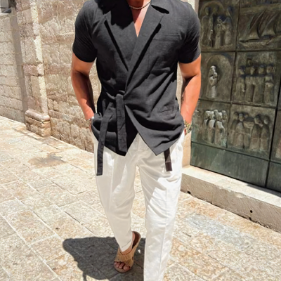 Elegantes Leinenhemd für Herren – Sophie