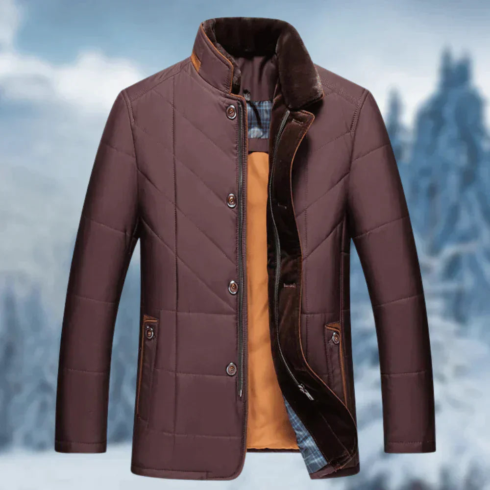 Winterjacke mit Stehkragen für Herren