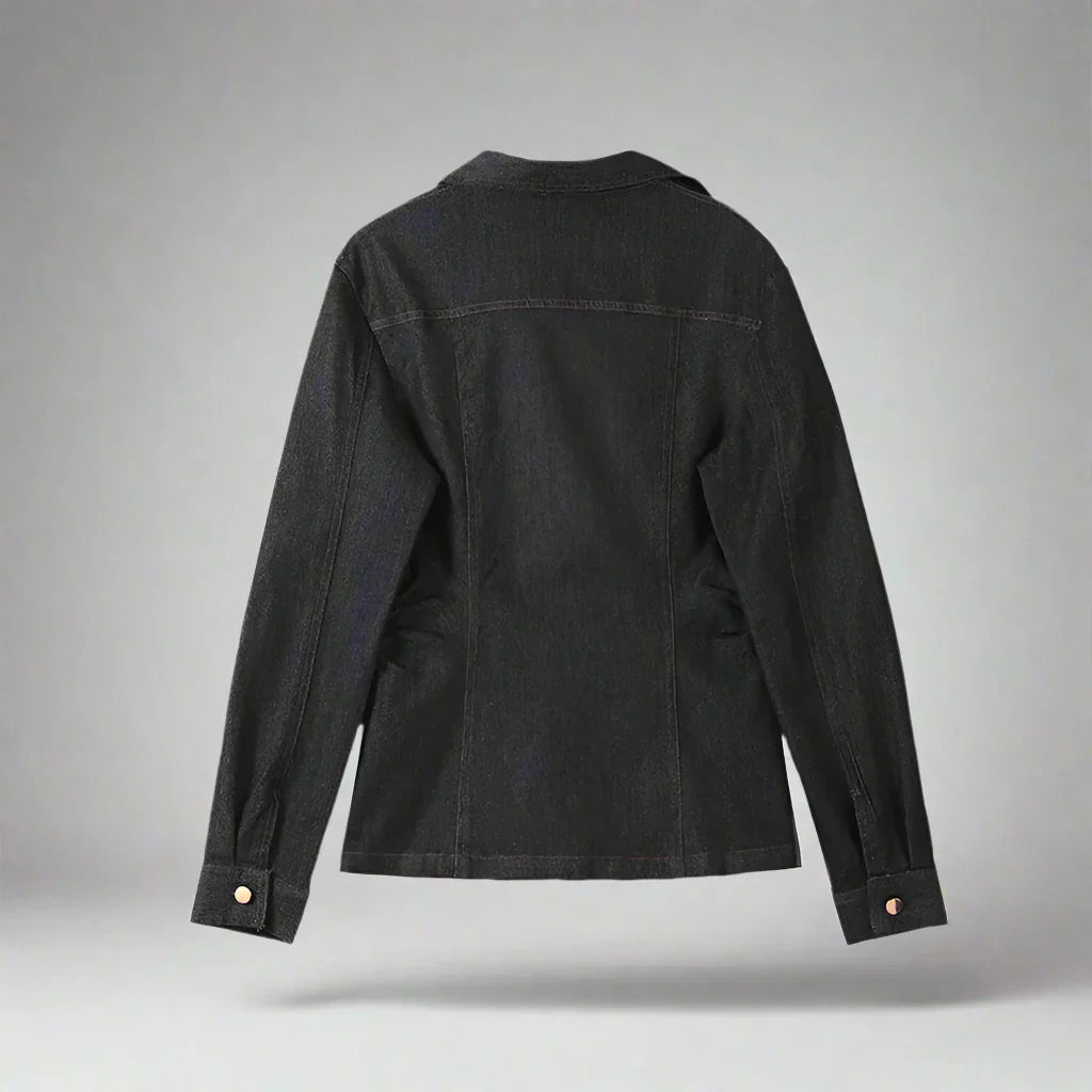 Vintage Damen Jeans-Anzug mit weitem Bein