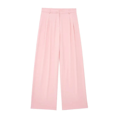 Elegantes Damen Neckholder Set Rückenfrei Slim-Fit Hose