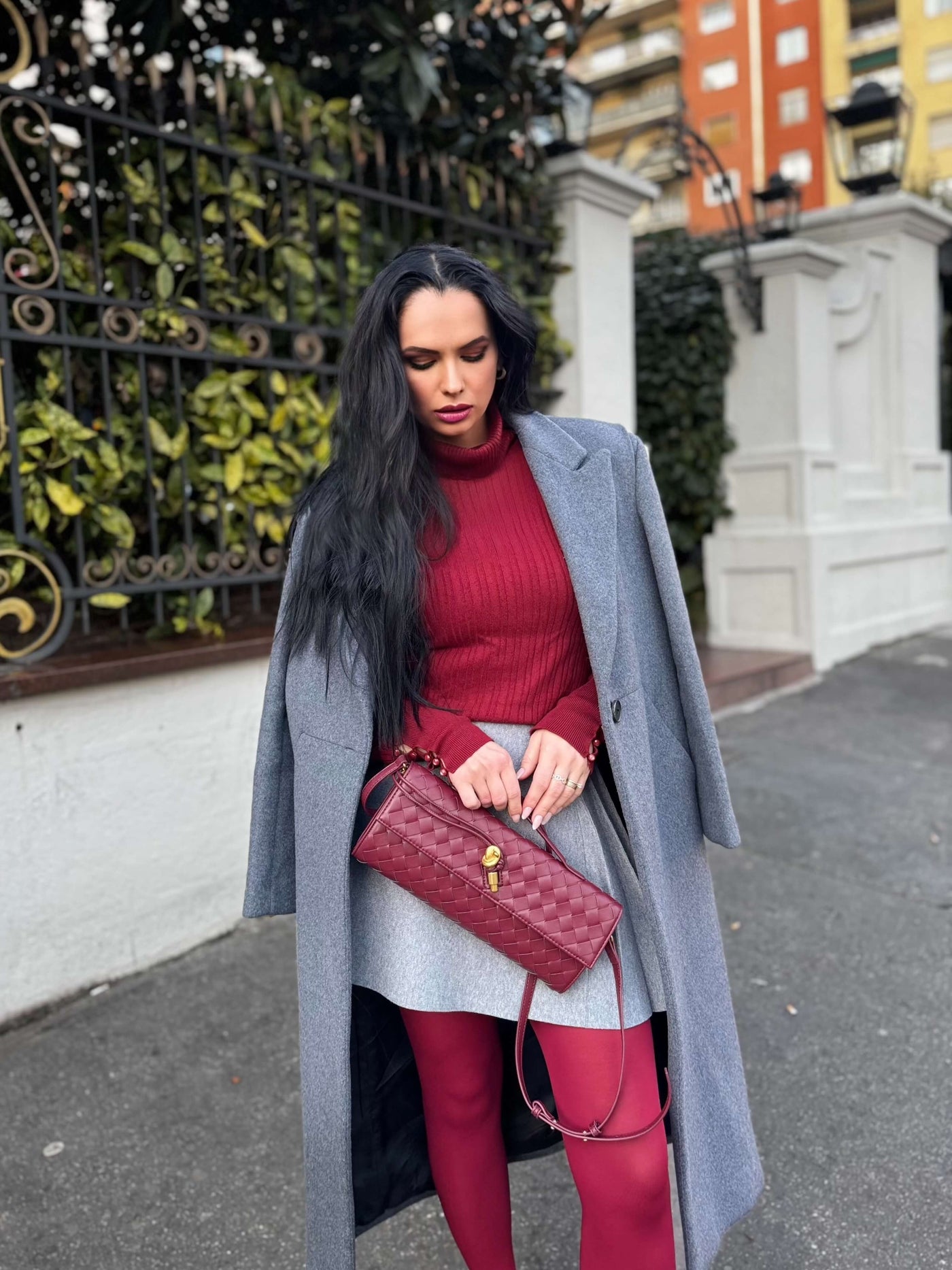 Camila Luxe Slim Clutch Aus Veganem Leder Mit Abnehmbarem Schultergurt, Elegante Handtasche