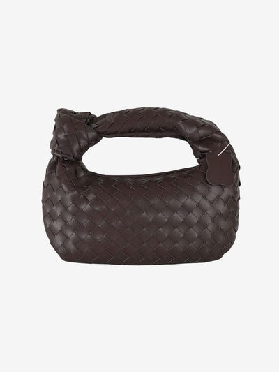 Sienna | Mini Braided Handle Tasche Aus Premium Veganem Leder, 28x15cm