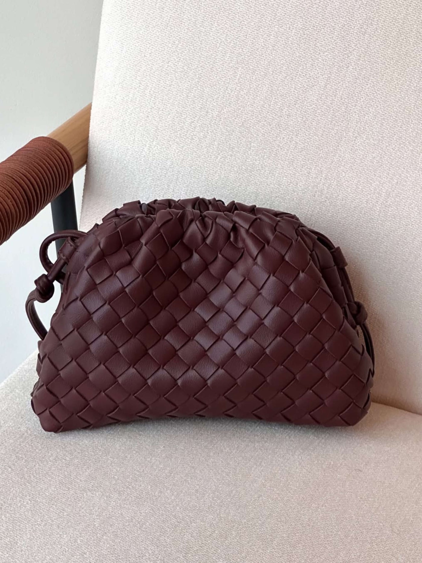 Heleina | Modische Veganleder Crossbody Tasche Mit Geflochtenem Design, Leicht Und Stilvoll