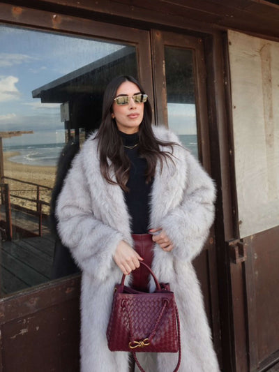 Eloise | Gepolsterte Vegan-Leder Umhängetasche Mit Abnehmbarem Tragegurt, 25x9x19cm