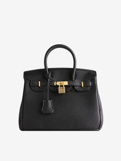 Colette Strukturierte Petite Lock Tasche Aus Premium Veganleder Mit Abnehmbarem Schulterriemen