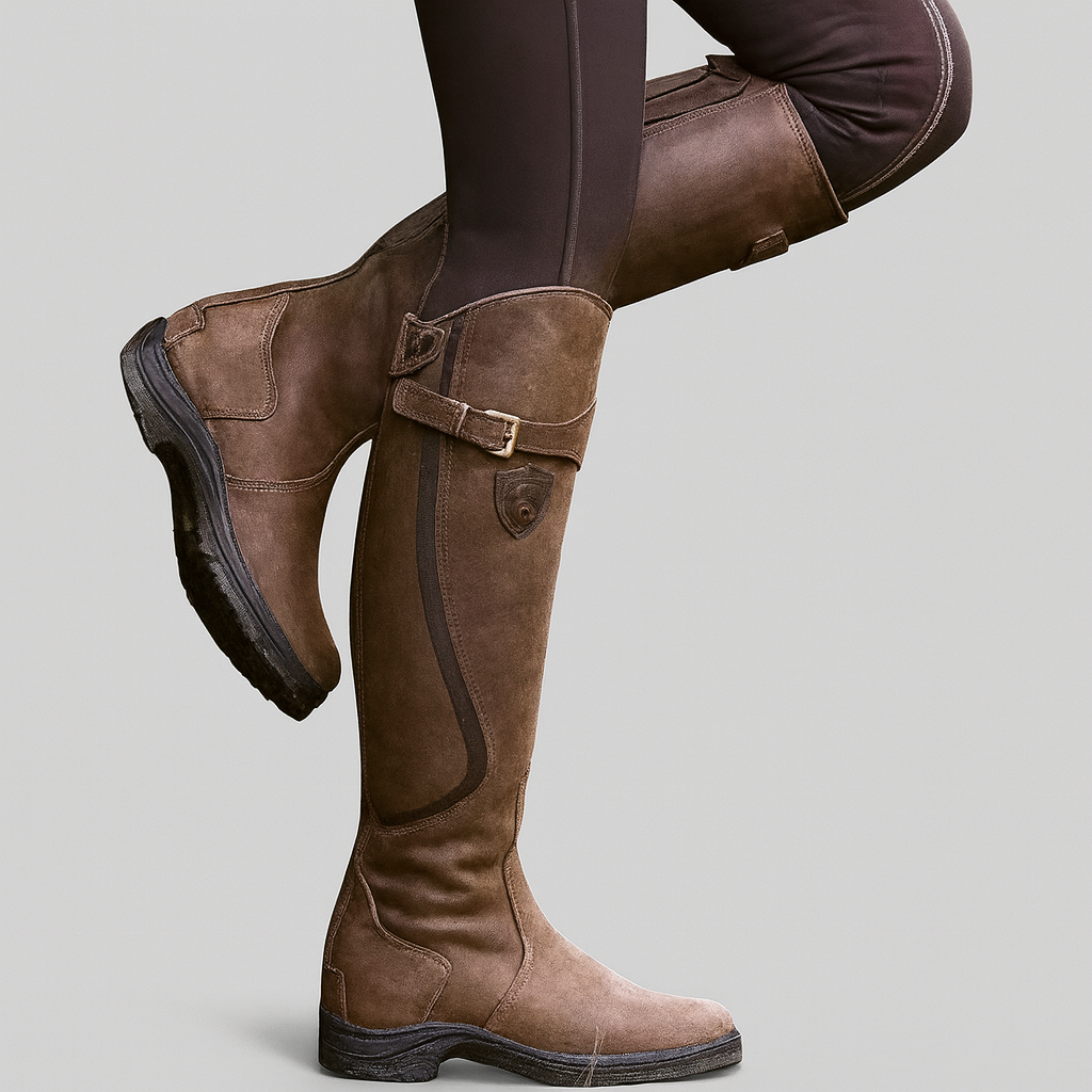 Amalia | Elegante wasserdichte Lederstiefel