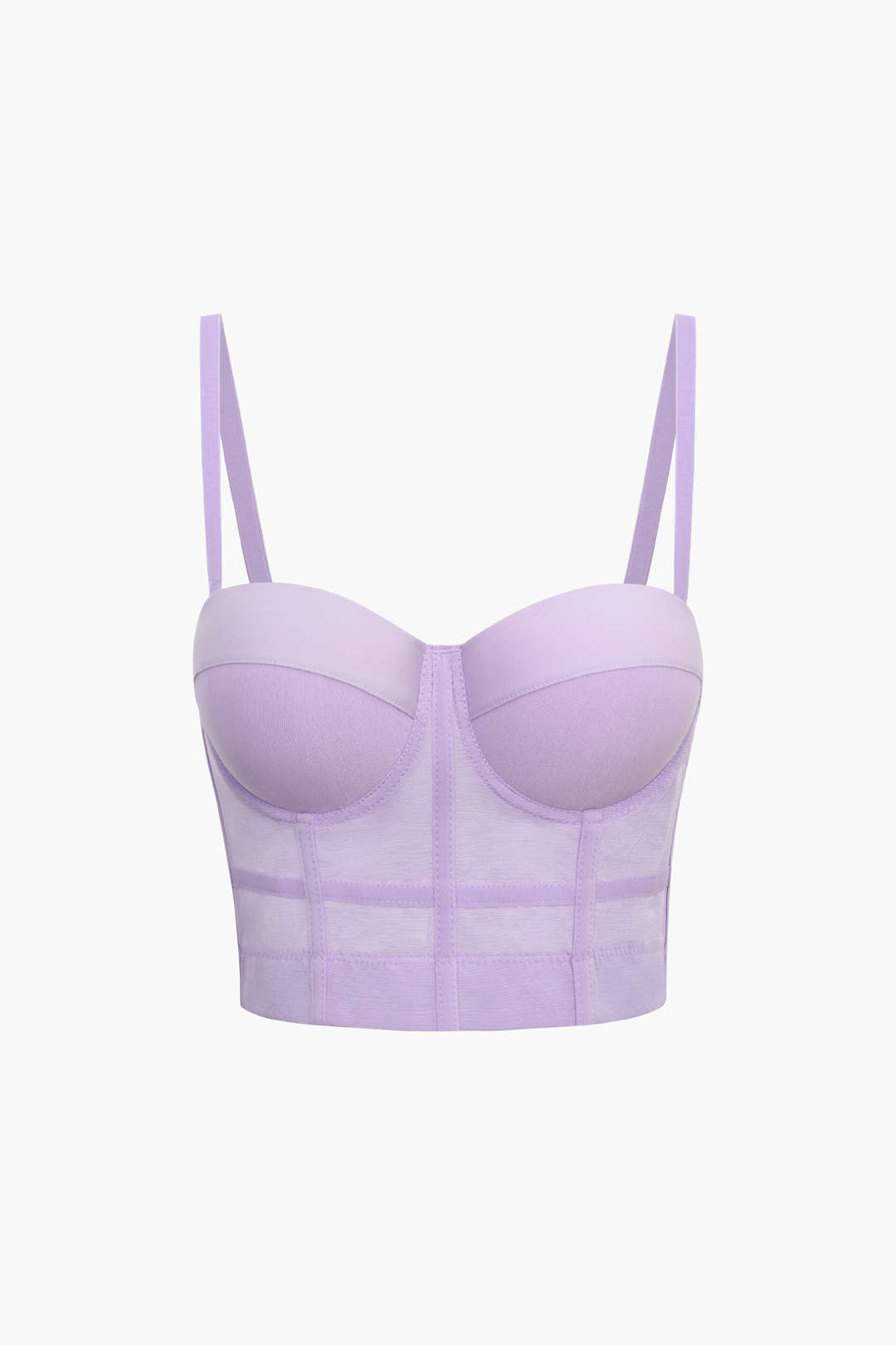 Andrea | Luftiges Mesh Bustier Korsett Top