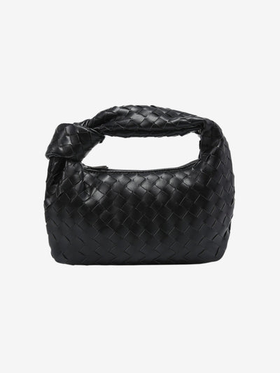 Sienna | Mini Braided Handle Tasche Aus Premium Veganem Leder, 28x15cm