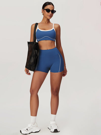 Nahtlose High-Waist Sportshorts