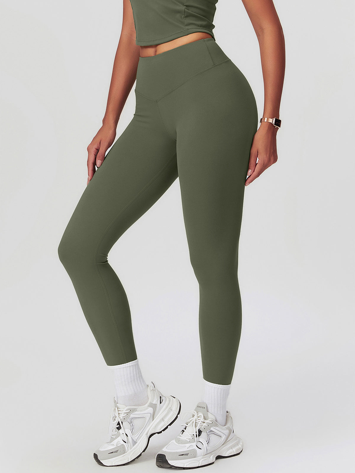 High-Waist Po-Lifting Leggings – Formende Bauchkontrolle Sportbekleidung
