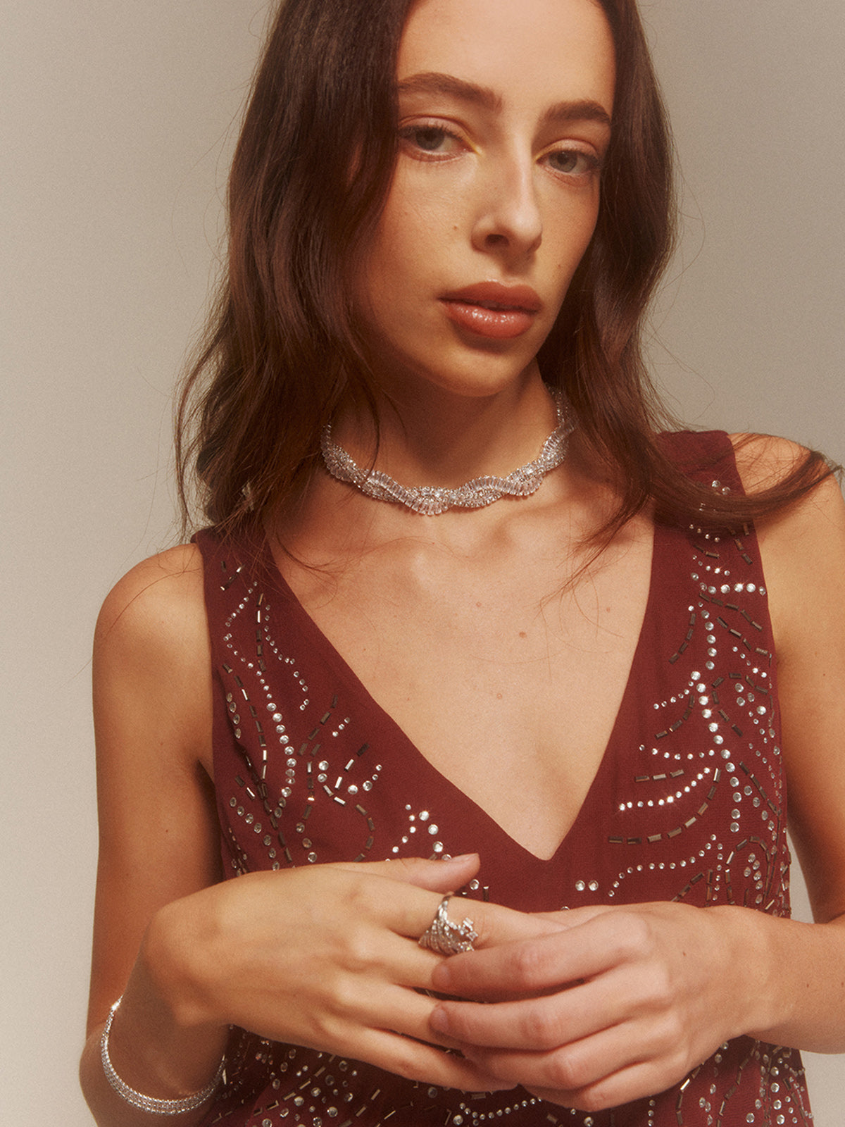 Willa | Twist Choker Halskette