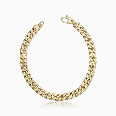 Gold Cuban Estate Bracelet