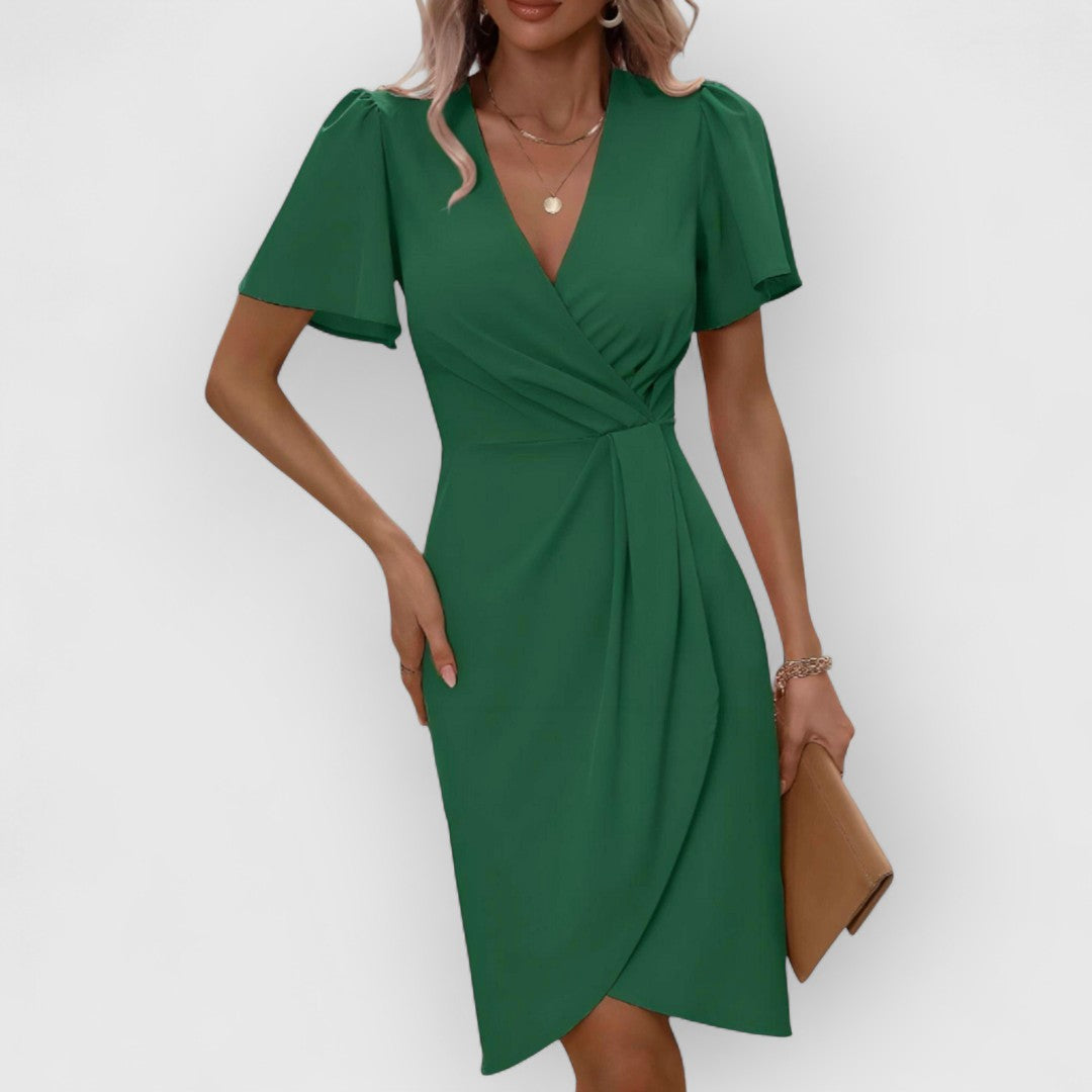 Brianna | Klassisches Wickelkleid