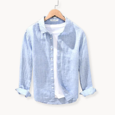 Leichtes Leinenhemd für Herren - Atanasio