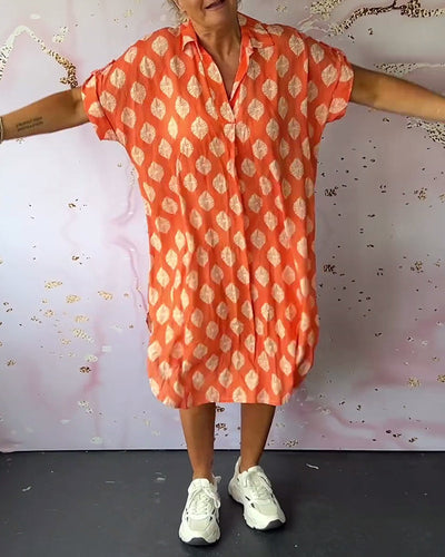 Elegantes Damen Wickelkleid mit V-Ausschnitt