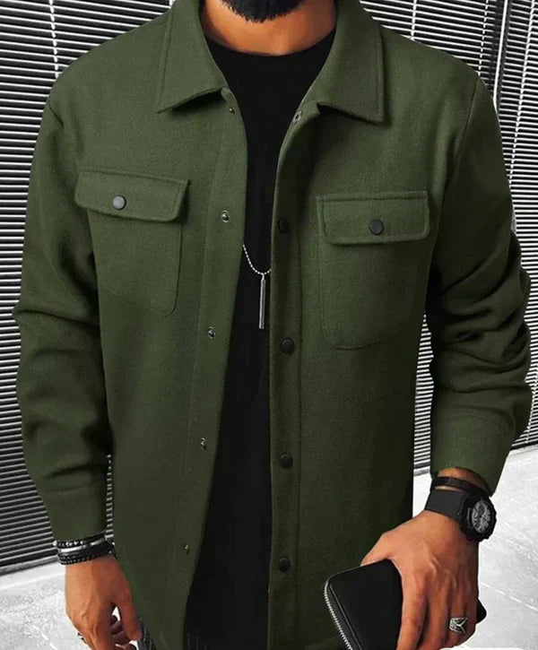 Stepan | Unglaublich bequeme und warme Herren-Hemdjacke