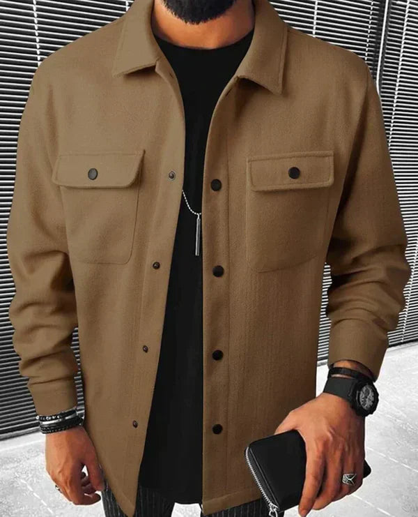 Stepan | Unglaublich bequeme und warme Herren-Hemdjacke