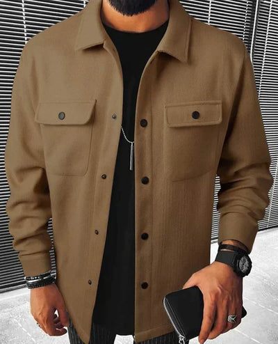 Stepan | Unglaublich bequeme und warme Herren-Hemdjacke
