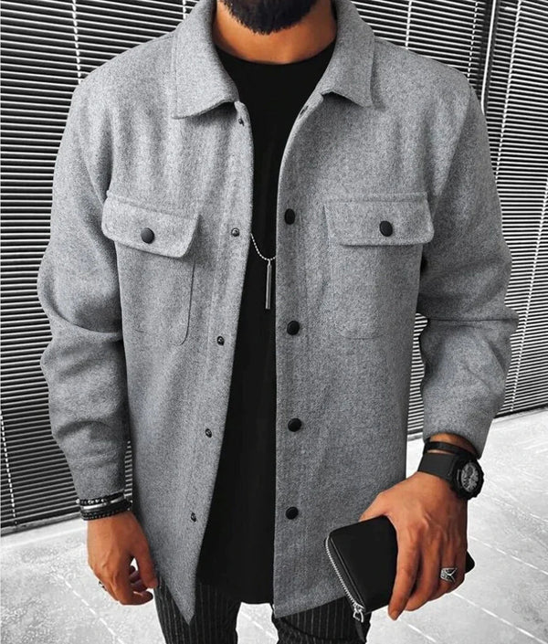 Stepan | Unglaublich bequeme und warme Herren-Hemdjacke