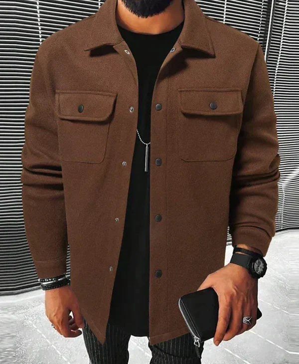 Stepan | Unglaublich bequeme und warme Herren-Hemdjacke