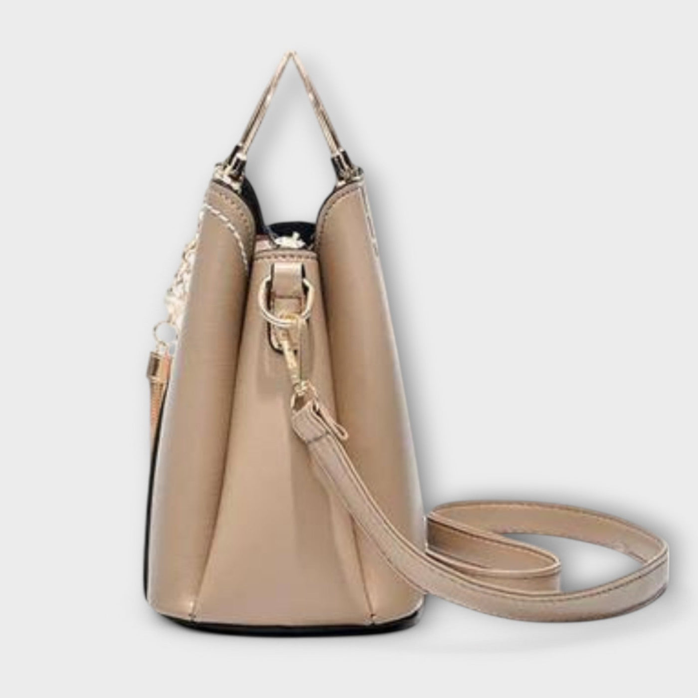 Nanulia - Elegante Damenhandtasche aus Hochwertigem PU-Leder, Vielseitig Nutzbar mit Praktischen Innentaschen