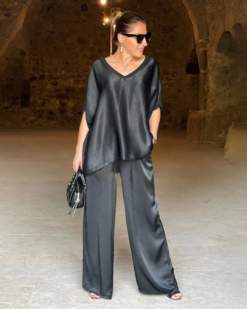 Damen Festlicher Zweiteiliges Set | Elegante