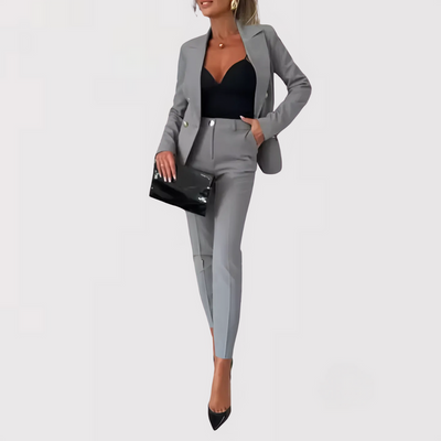 Calliope | Komplett-Set mit Blazer und High-Waist-Hose