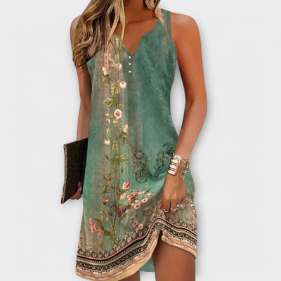 Elegantes Damen Midi-Kleid