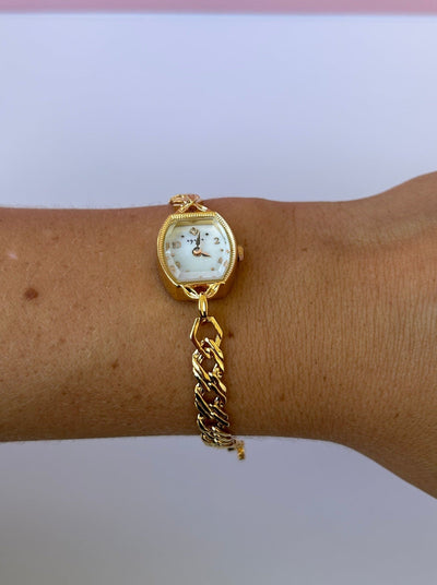 Vintage Elegante Damen Armbanduhr