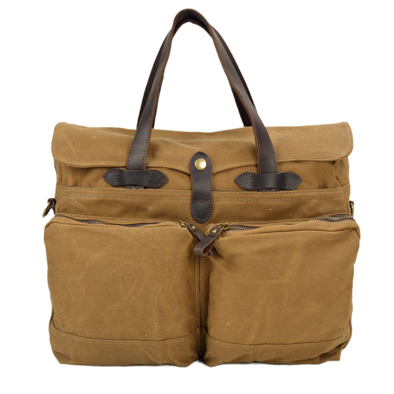 Salt Lake™ Canvas Schultertasche - Wasserabweisend, Gepolstertes Laptopfach, Unisex, 12,5L