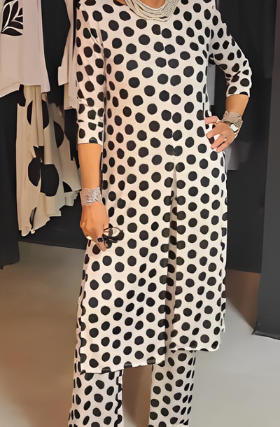 Liliana | Zweiteiliges Set Premium Punktmuster