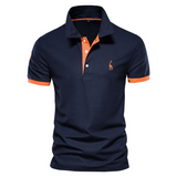 Orange-Marineblau