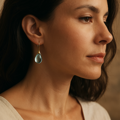 CHANEL | Kristallohrringe