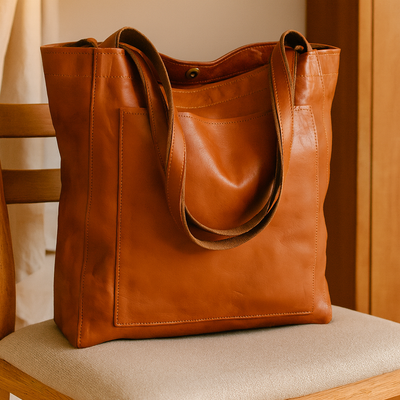 Echtlederhandtasche für Damen – Hochwertige Verarbeitung und zeitloses Design